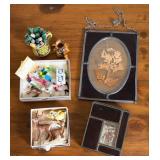 Glass and Ceramic Figurines, Cocktail Skewers