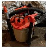 16 Gallon Rigid Wet/Dry Shop Vacuum + Attachments