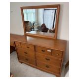 Haddon Hall Six Drawer Dresser w/ Mirror