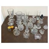 Assorted Glass Service Pieces