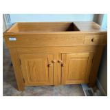 Reproduction Dry Sink Storage Cabinet