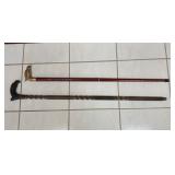 Pair of Eagle Head Canes