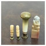 Four Wax Letter Seals