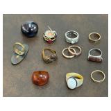 Many Fashion Jewelry Rings