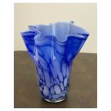Hand Blown Glass Vase