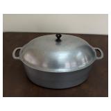 Heavy Duty Aluminum Roasting Pan + Lid
