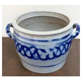 Large Stoneware Planter w/ Handles