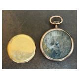 375 9K Gold Pocket Watch on Chain