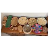 Assorted Small Storage/Display Baskets