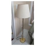 Brass Floor Tri Light Lamp