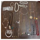 Large Collection of Costume/Fashion Necklaces