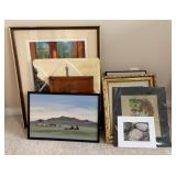 Large Lot of Assorted Wall Art