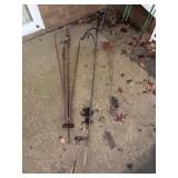 Shepherd's Hook, Garden Decor+ Trellis