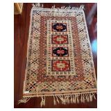 Caucasian Kazak Wool Area Rug