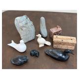 Group of Stone Carvings