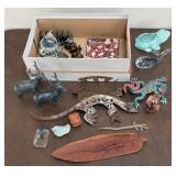 Collection of Whimsical Animal Figurines