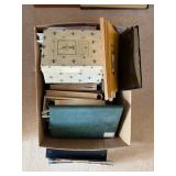 Box of Frames and Photo Albums