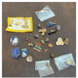 Assorted Pins, Sports, Kinsmen