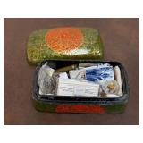 Kashmir Art Papier Mache Box with Contents