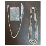 Pair of Graduated Pearl Necklaces