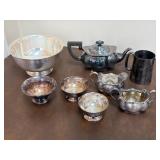 Group of Silver Plate Pieces