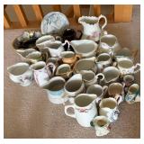 Assorted Small China and Ceramic Pitchers