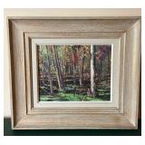 Original Oil on Board Signed (?) MacDonald
