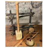 Assorted Carved Wood Items