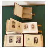 Two Volumes of Antique Photographs