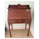Drop Front Desk, Cherry and Secondary Wood, 1900
