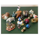 Assorted Whimsical Animal Figurines