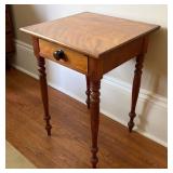 Maple or Birch Occasional Table w/ Drawer
