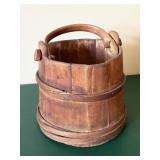 Antique Firkin Bucket