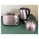 Brushed Stainless Steel Small Kitchen Appliances
