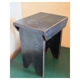Small Sturdy Painted Bench Seat
