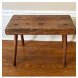 Wooden Four Legged Stool