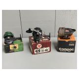 Three Vintage Reels in Original Boxes