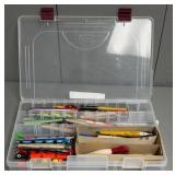 Assorted Stick Baits in Case