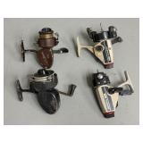 Four Spinning Reels, Two Incomplete