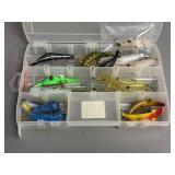 Assorted Ping-A-T Crank Bait Lures in Case