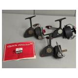 Four D.A.M. Spinning Reels
