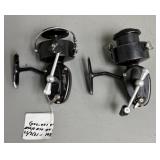 Two Garcia Mitchell 301 Spinning Reels, 1970s