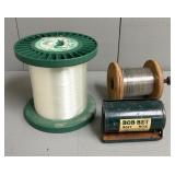 Spool of Fishing Line  6 lb Test, Metal Fishing Wi