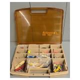 Assorted Small + Medium Flatfish Lures in Case