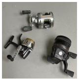 Two Baitcast Reels, One Spincast Reel