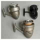 Three Vintage Spinning Reels