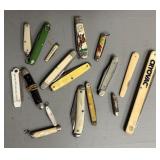 Assorted Small Utility Pocket Knives