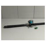 Penn Long Beach 60 Reel Mounted on Custom Rod