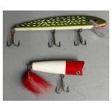 Grandma Crankbait, Heddon Lucky 13 Popper