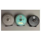 Three CONDEX J.W. Young & Sons Fly Reels